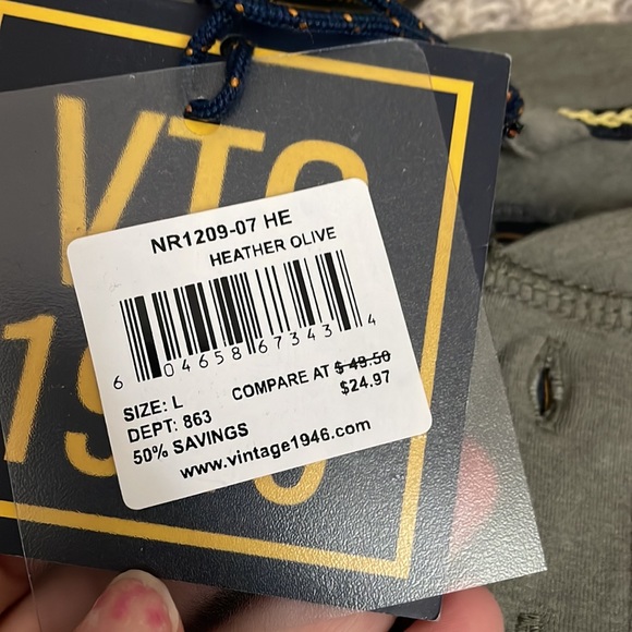 Large VTG 1946 men’s top. - Picture 7 of 7